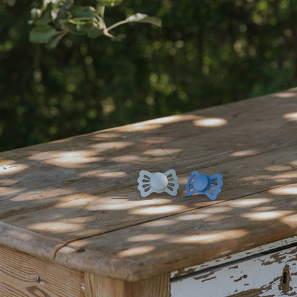 Frigg Speen Maat 2 Lucky Ocean View/Sage Silicone 2St koop je bij Babywinkel