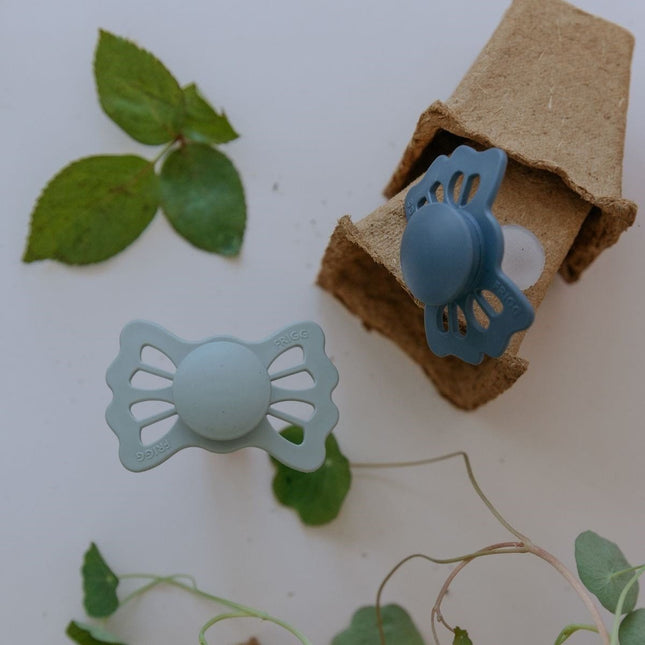 Frigg Speen Maat 2 Lucky Ocean View/Sage Silicone 2St koop je bij Babywinkel