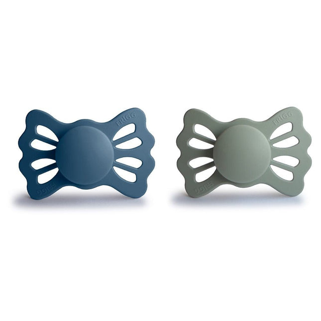 Frigg Speen Maat 2 Lucky Ocean View/Sage Silicone 2St koop je bij Babywinkel
