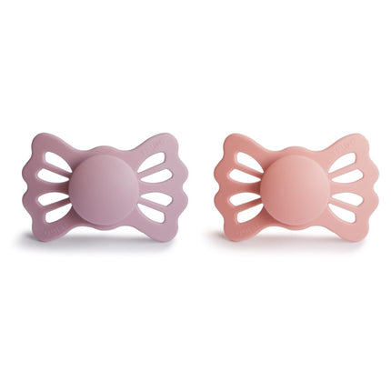 Frigg Speen Maat 2 Lucky Pretty Peach/Primrose Silicone 2 - Pack koop je bij Babywinkel