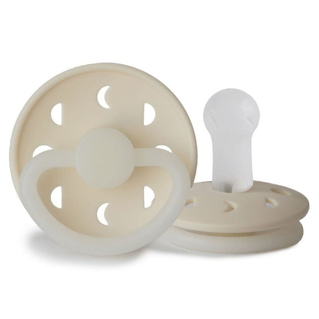 Frigg Speen Maat 2 Moon Night Cream Silicone koop je bij Babywinkel