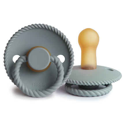 Frigg Speen Maat 2 Rope French Gray Latex koop je bij Babywinkel