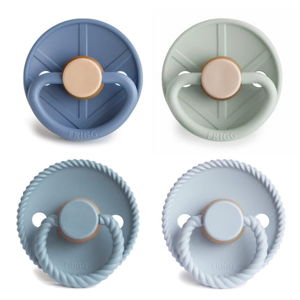 Frigg Speen Maat 2 Skyline Serenity Latex 4St koop je bij Babywinkel