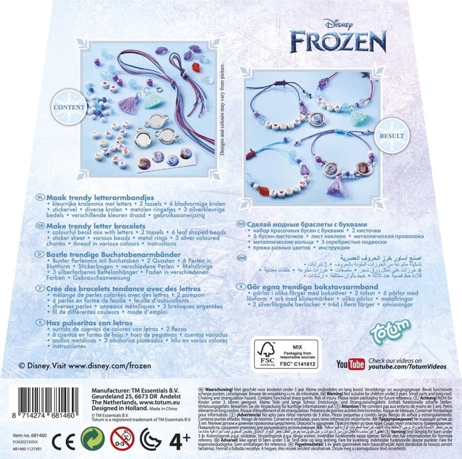 Frozen Letter Armbandjes Maken koop je bij Babywinkel