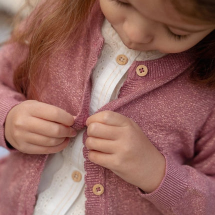 Little Dutch Baby Vestje Gebreid Rouge koop je bij Babywinkel