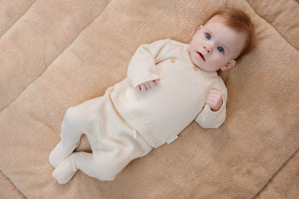 Little Dutch Baby Broekje Gebreid Off White koop je bij Babywinkel