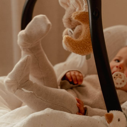 Little Dutch Baby Broekje Gebreid Soft Beige Melee koop je bij Babywinkel