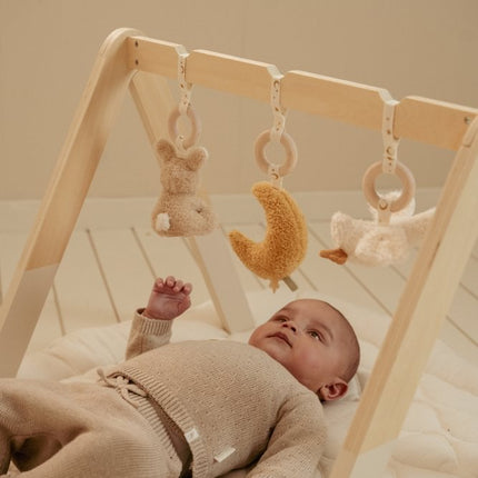 Little Dutch Baby Broekje Gebreid Soft Beige Melee koop je bij Babywinkel