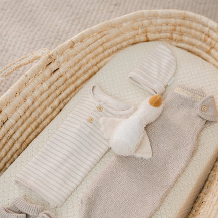 Little Dutch Babyslofjes Gebreid Soft Beige Melee koop je bij Babywinkel
