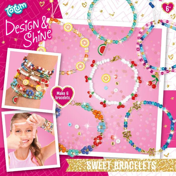 Gekleurde Knutselset Fruit/ Bloemen Armbanden Maken koop je bij Babywinkel