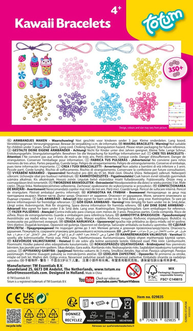 Gekleurde Knutselset Kawaii Armbanden Maken 4st koop je bij Babywinkel