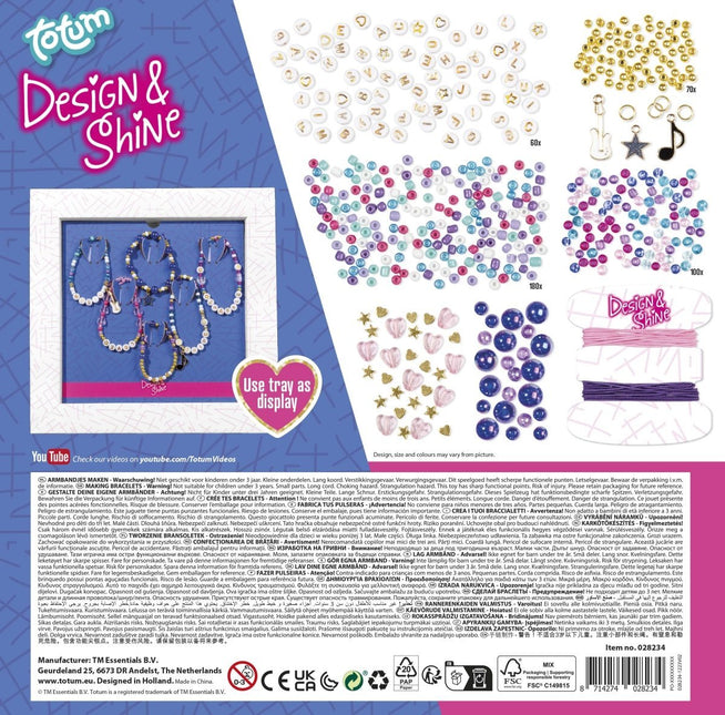 Gekleurde Knutselset Kralen Armbanden Maken koop je bij Babywinkel