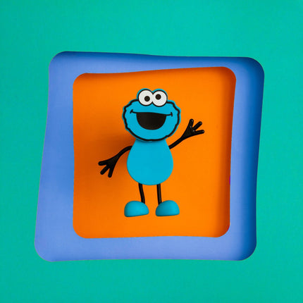 Glopals Badspeelgoed Sensorisch Light - Up Poppetje en Cubes Cookie koop je bij Babywinkel