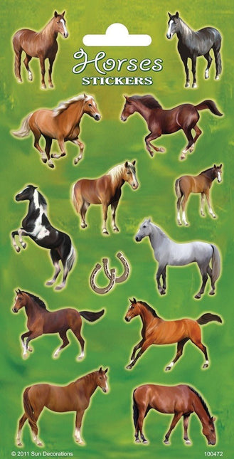 Groene Paarden Stickers koop je bij Babywinkel