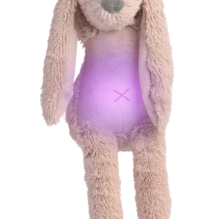 Happy Horse Knuffel Old Pink Rabbit Richie met Nachtlampje en Geluid 34cm koop je bij Babywinkel