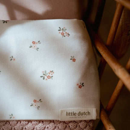 Hoeslaken 1 persoons - Pure Blossom 90x200 koop je bij Babywinkel