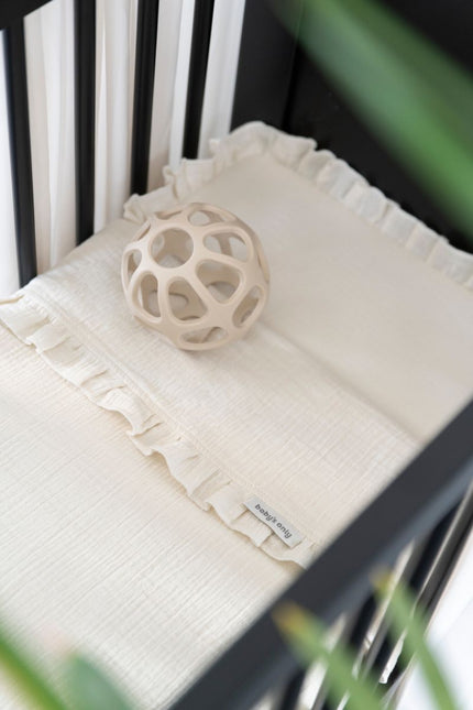 Baby's Only Hoeslaken Wieg Calm Warm Linen 40X80 Cm koop je bij Babywinkel