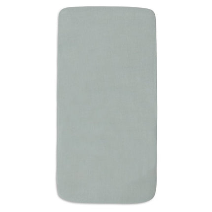 Jollein Hoeslaken Wieg 40/50X80/90Cm - Sea Green/Biscuit - 2 Stuks koop je bij Babywinkel