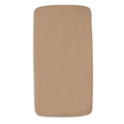 Jollein Hoeslaken Wieg 40/50X80/90Cm - Sea Green/Biscuit - 2 Stuks koop je bij Babywinkel