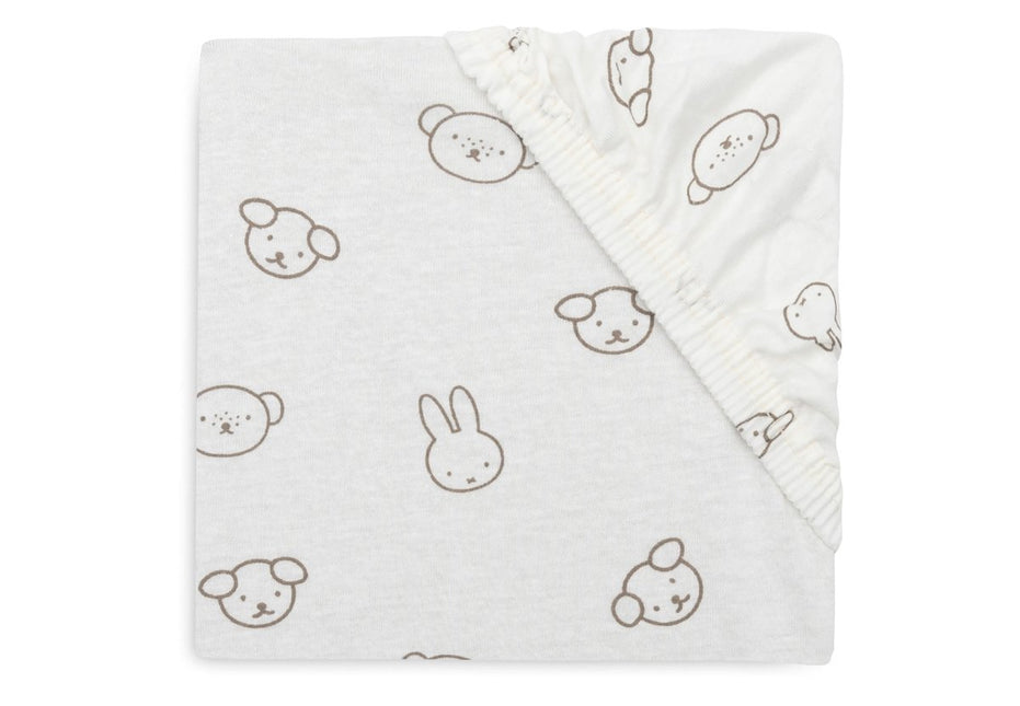 Jollein Hoeslaken Peuter Miffy And Friends 60X120Cm koop je bij Babywinkel
