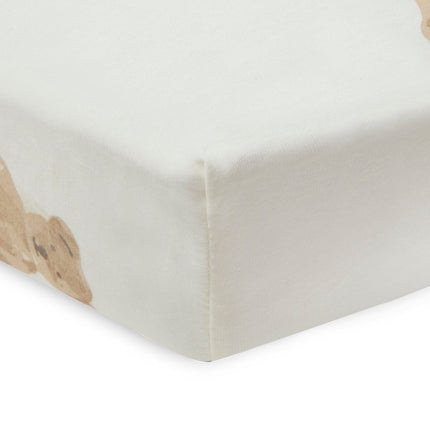 Jollein Hoeslaken Ledikant Teddy Bear 60X120Cm koop je bij Babywinkel