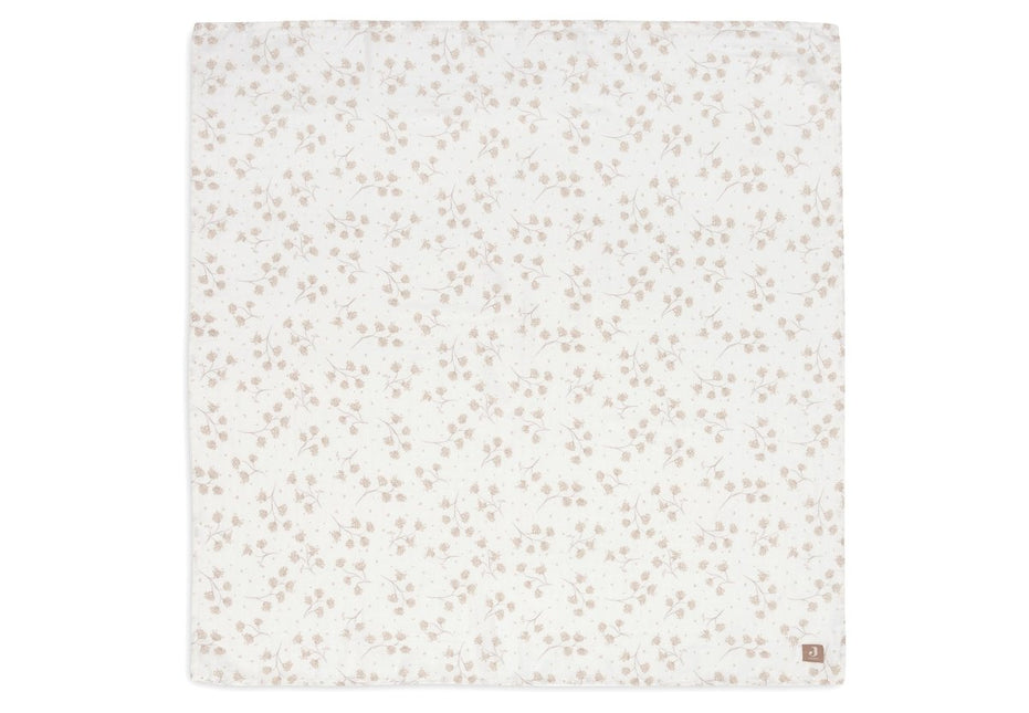 Jollein Hydrofiele Doek Leafy Dreams 115Cm 2St koop je bij Babywinkel