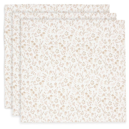 Jollein Hydrofiele Doek 70X70Cm - Bloomy - 3 Stuks koop je bij Babywinkel