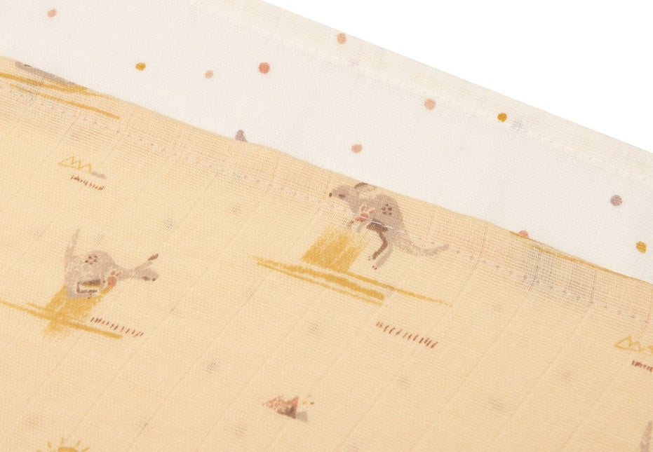 Hydrofiele Doek Small 70x70cm - Kangaroots - 3 Stuks koop je bij Babywinkel
