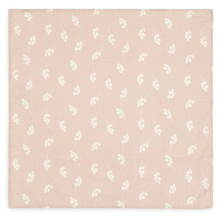 Jollein Hydrofiele Doek Twig Wild Rose 70X70Cm 3 Stuks koop je bij Babywinkel