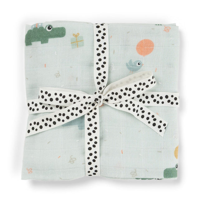 Inbakerdoek Celebration Blue koop je bij Babywinkel