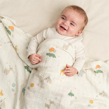 Inbakerdoek Celebration Sand koop je bij Babywinkel