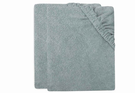 Jollein Aankleedkussenhoes Badstof 50X70Cm Sea Green 2St koop je bij Babywinkel