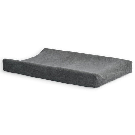 Jollein Aankleedkussenhoes Badstof Storm Grey 50x70cm koop je bij Babywinkel