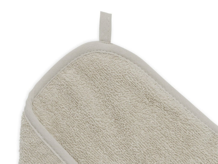 Jollein Badcape Baby Badstof Nougat 75x75cm koop je bij Babywinkel
