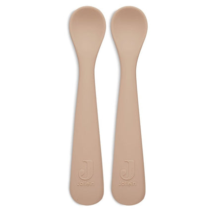 Jollein Bestekset Lepels Pale Pink 2st koop je bij Babywinkel