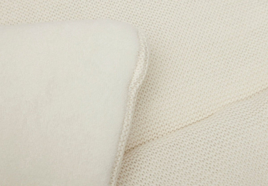 Jollein Boxkleed Basic Knit Ivory 75x95cm koop je bij Babywinkel