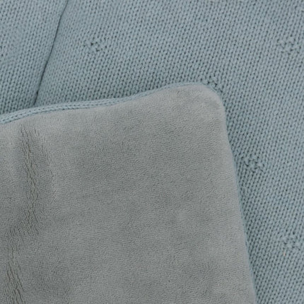 Jollein Boxkleed Cosy Knit Sea Green 75 X 95 Cm koop je bij Babywinkel