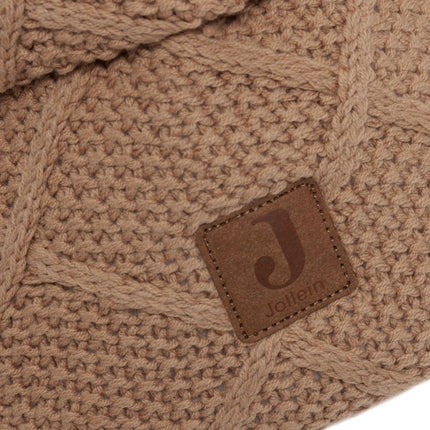 Jollein Commodemandje Check Knit Biscuit koop je bij Babywinkel