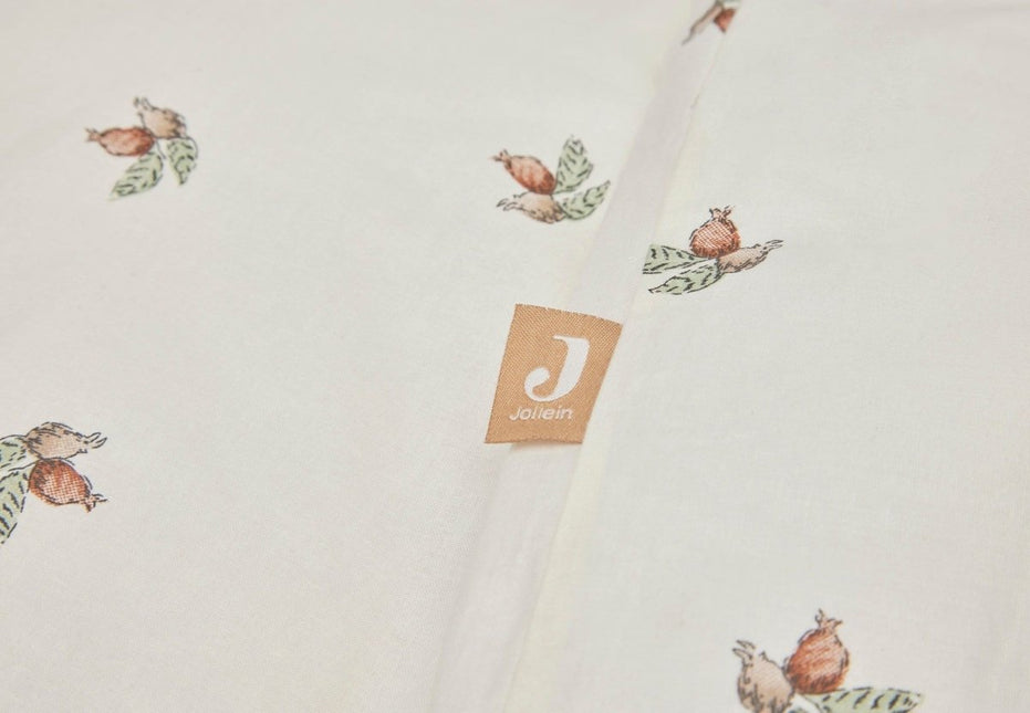 Jollein Dekbedovertrek Met Sloop Rosehip 100x140cm koop je bij Babywinkel