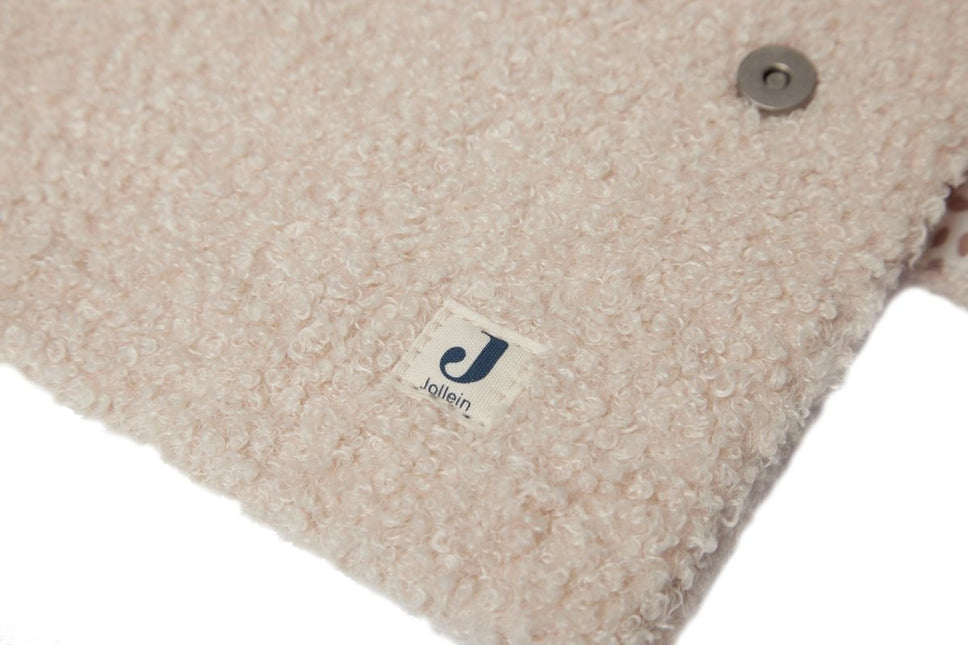 Jollein Groeiboekje Hoes Boucle Naturel koop je bij Babywinkel