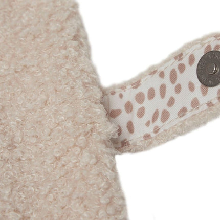 Jollein Groeiboekje Hoes Boucle Naturel koop je bij Babywinkel
