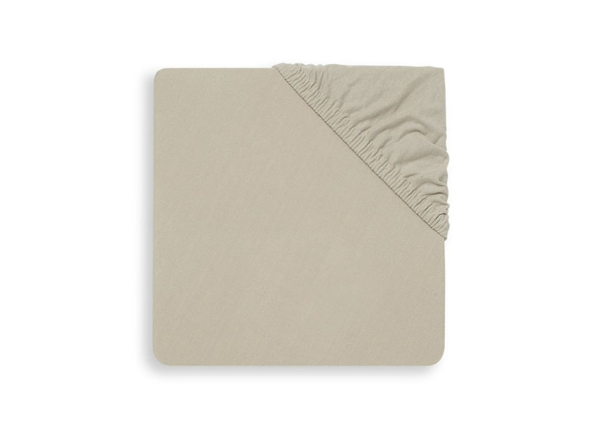 Jollein Hoeslaken Jersey Nougat 40x90cm koop je bij Babywinkel