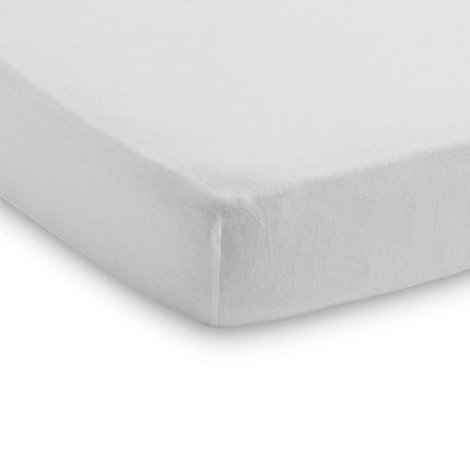Jollein Hoeslaken Jersey Wit 40x90cm koop je bij Babywinkel