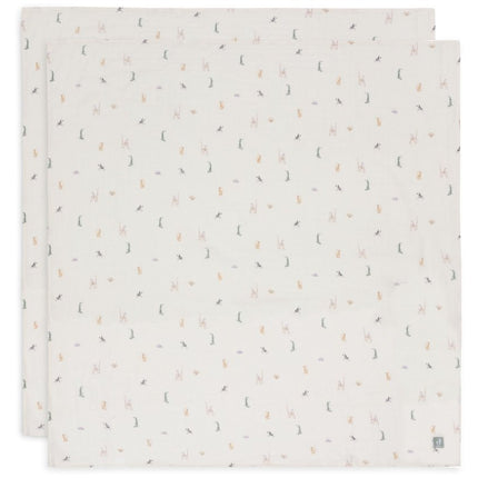 Jollein Hydrofiele Doek Jungle Jambo 115 X 115 Cm 2St koop je bij Babywinkel