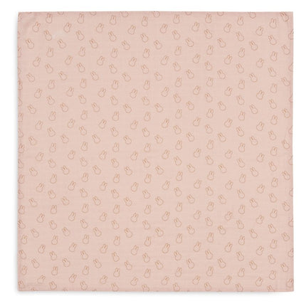 Jollein Hydrofiele Doek Miffy Sillhouettes Wildrose 70 X 70 Cm 3St koop je bij Babywinkel