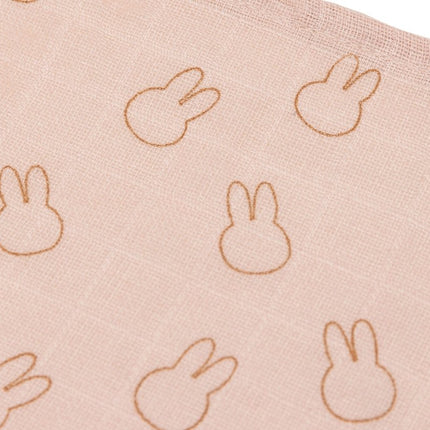 Jollein Hydrofiele Doek Miffy Sillhouettes Wildrose 70 X 70 Cm 3St koop je bij Babywinkel