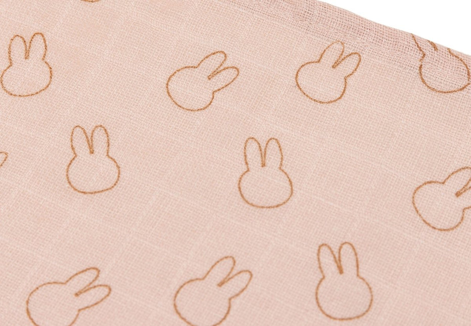 Jollein Hydrofiele Doek Miffy Sillhouettes Wildrose 70 X 70 Cm 3St koop je bij Babywinkel