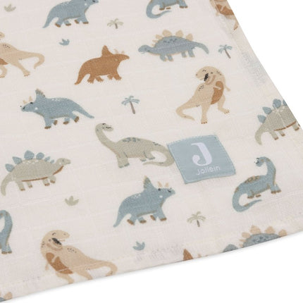 Jollein Hydrofiele Doek Roarsome 115 X 115 Cm 2St koop je bij Babywinkel