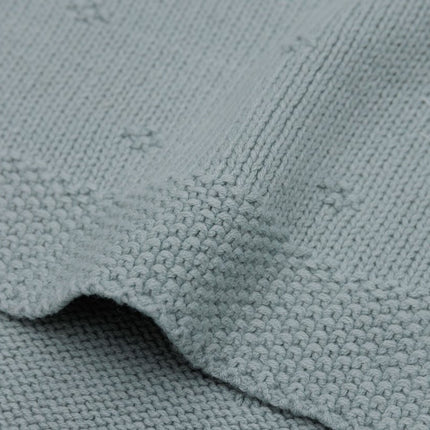 Jollein Ledikantdeken Cosy Knit Sea Green 100 X 150 Cm koop je bij Babywinkel
