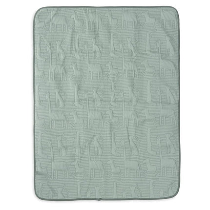 Jollein Ledikantdeken Jungle Jambo Ash Green/Laurel 100 X 150 Cm koop je bij Babywinkel